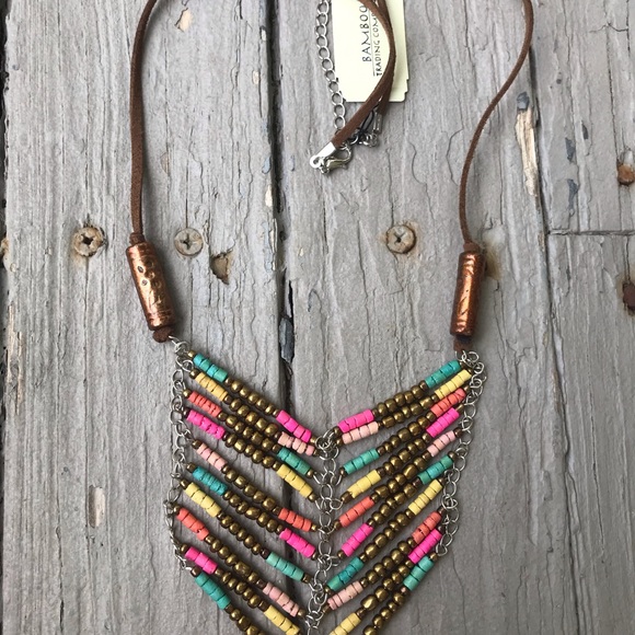 Bamboo Trading Co Necklace, Bracelet and Earrings, NEW - Picture 5 of 5